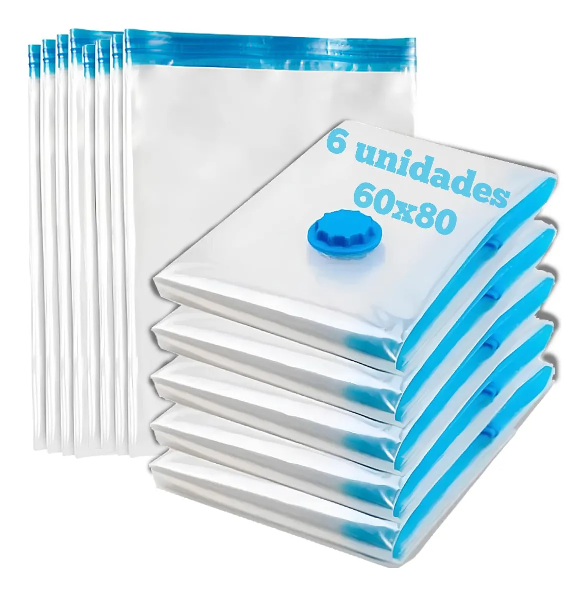 Organizador de Roupas a Vácuo economiza 80% espaço guarda-roupa mala pack 5